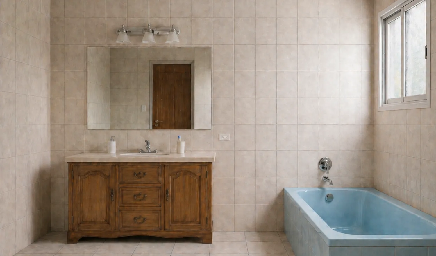 Bathroom before 3 Bathroom before 3
